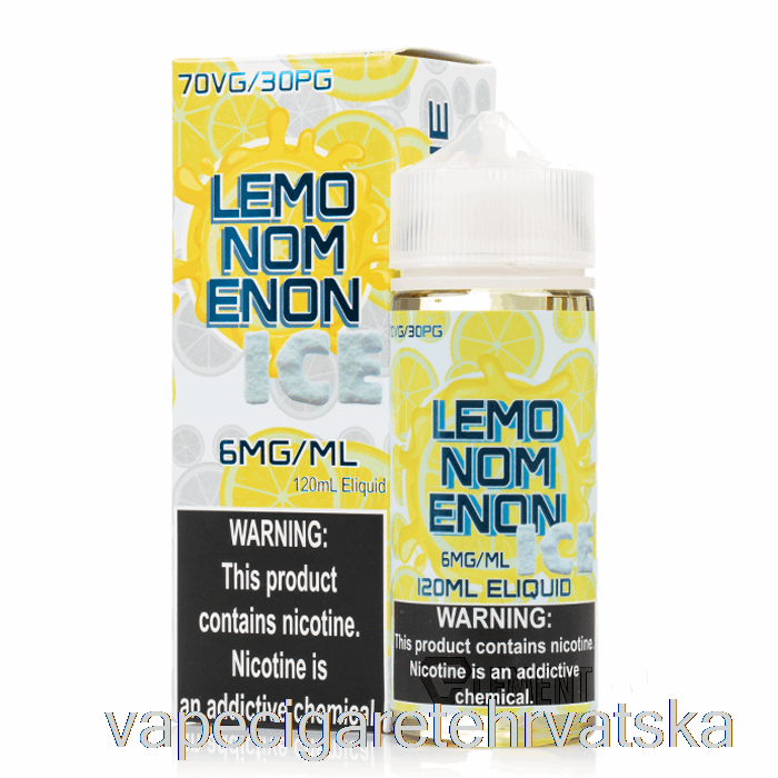 Vape Cigarete Led Lemonomenon - Nomenon E-tekućine - 120ml 3mg